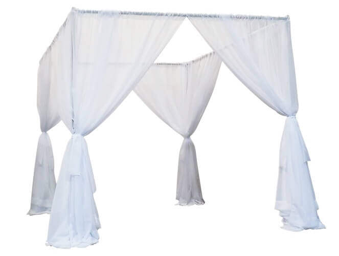 Wedding-Canopy-Chuppah-pipe-and-drape (1) Backdrop Stands