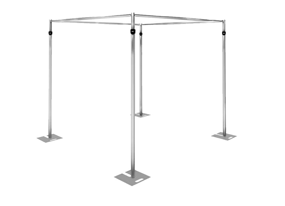 square canopy Backdrop Stands