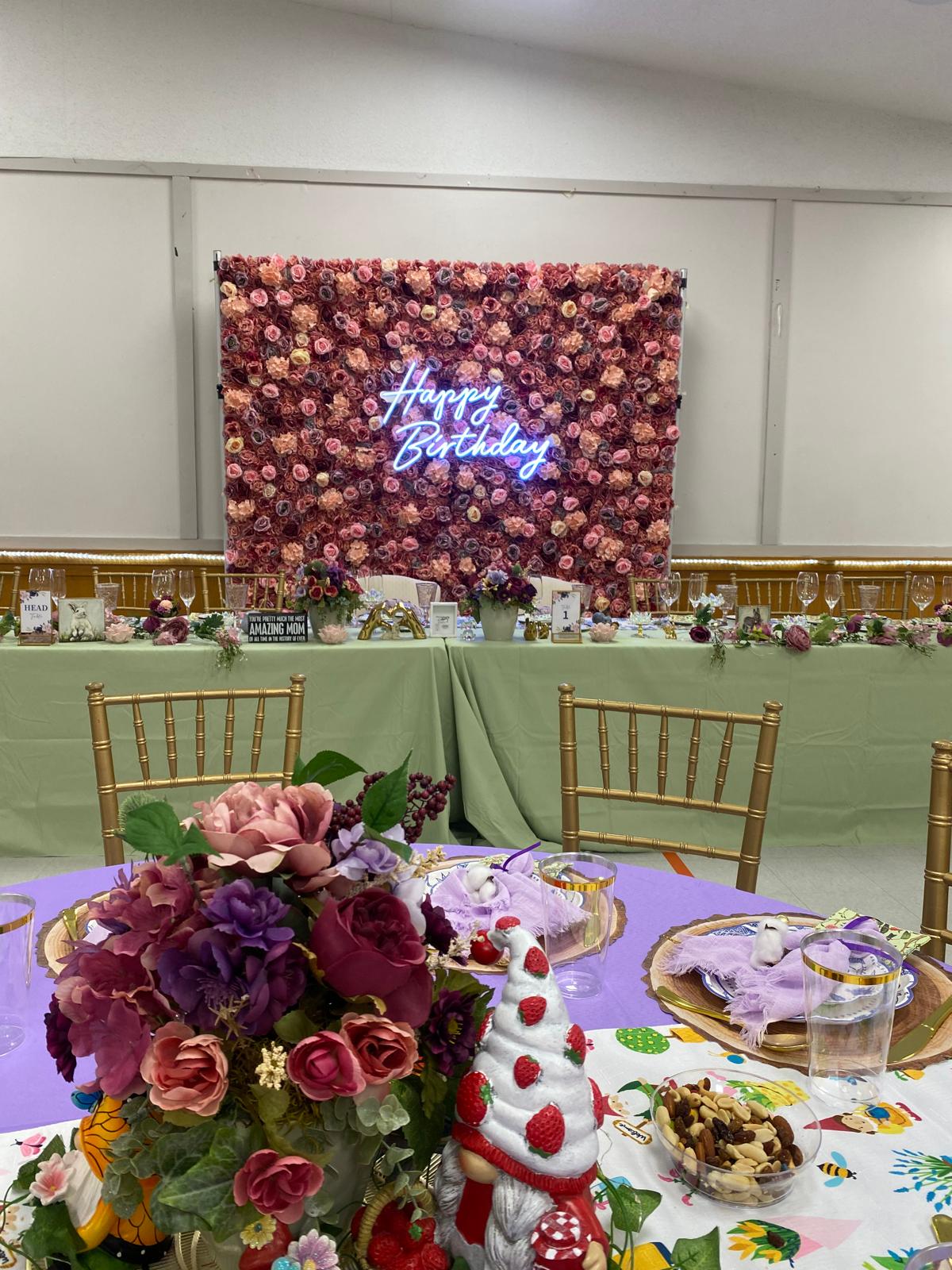 Flower Wall Flower Wall